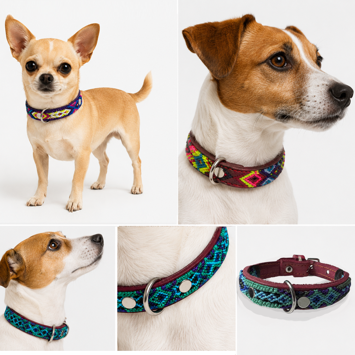Collar para Perro Artesanal Simple 1 cm de ancho - Image 2
