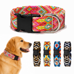 Collar para Perro Artesanal Ajustable Grande