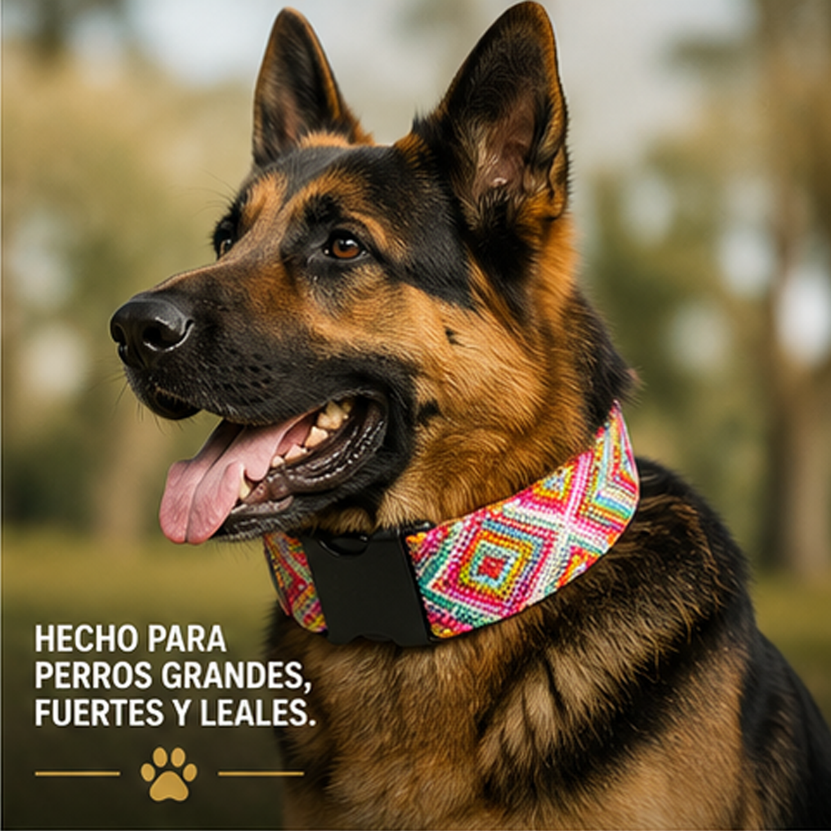 Collar para Perro Artesanal Ajustable Grande - Image 8