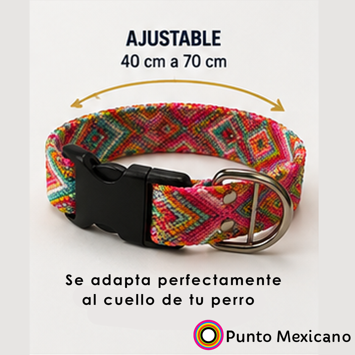 Collar para Perro Artesanal Ajustable Grande - Image 7