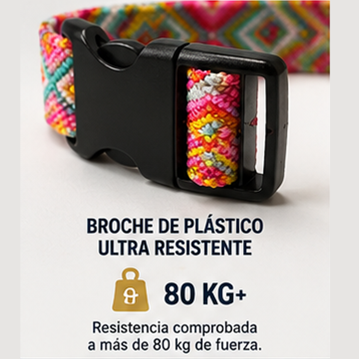 Collar para Perro Artesanal Ajustable Grande - Image 6